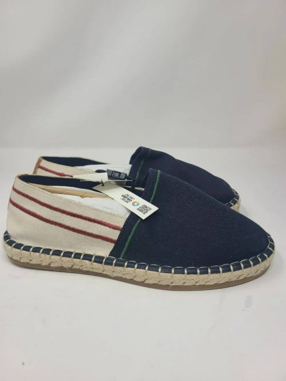 Zara | Mens Patriotic Espadrille Shoes Size 7 2722/823
